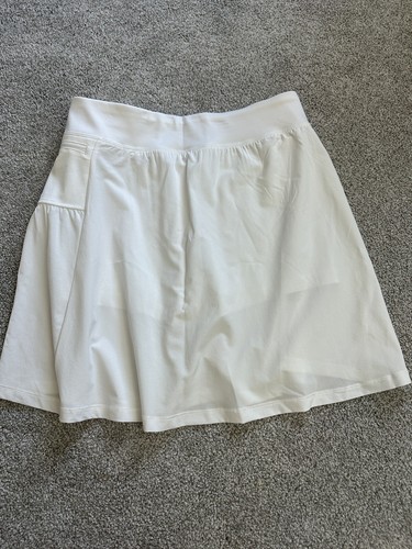 All In Motion girls tennis Performance Atheltic white skirt skort size M (8) - Picture 2 of 5