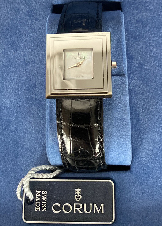 NEW Corum Swiss Ladies Sevigne Pearl dial watch Corum SEVIGNE 101 251 90 Mother of pearl stainless steel  main image 2