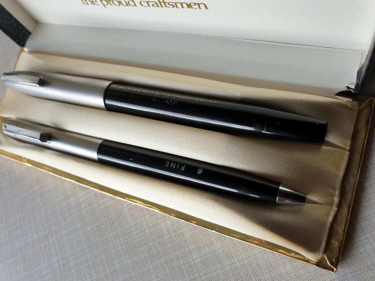 ✒ Vintage UNUSED Sheaffer Imperial II Deluxe Touchdown TWO Pen