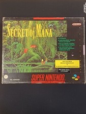 SUPER NINTENDO || SECRET OF MANA BIG BOX || SNES || RETRO || mit Lösungsbuch