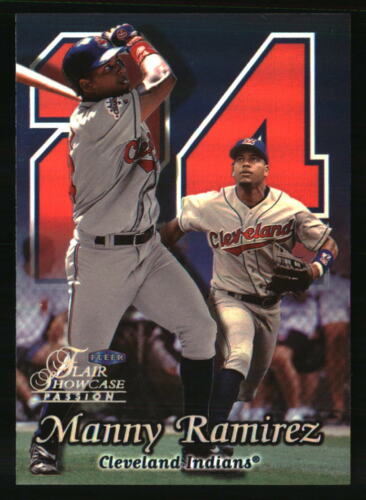 Manny Ramirez 1999 Flair Showcase #40 BASEBALL Card