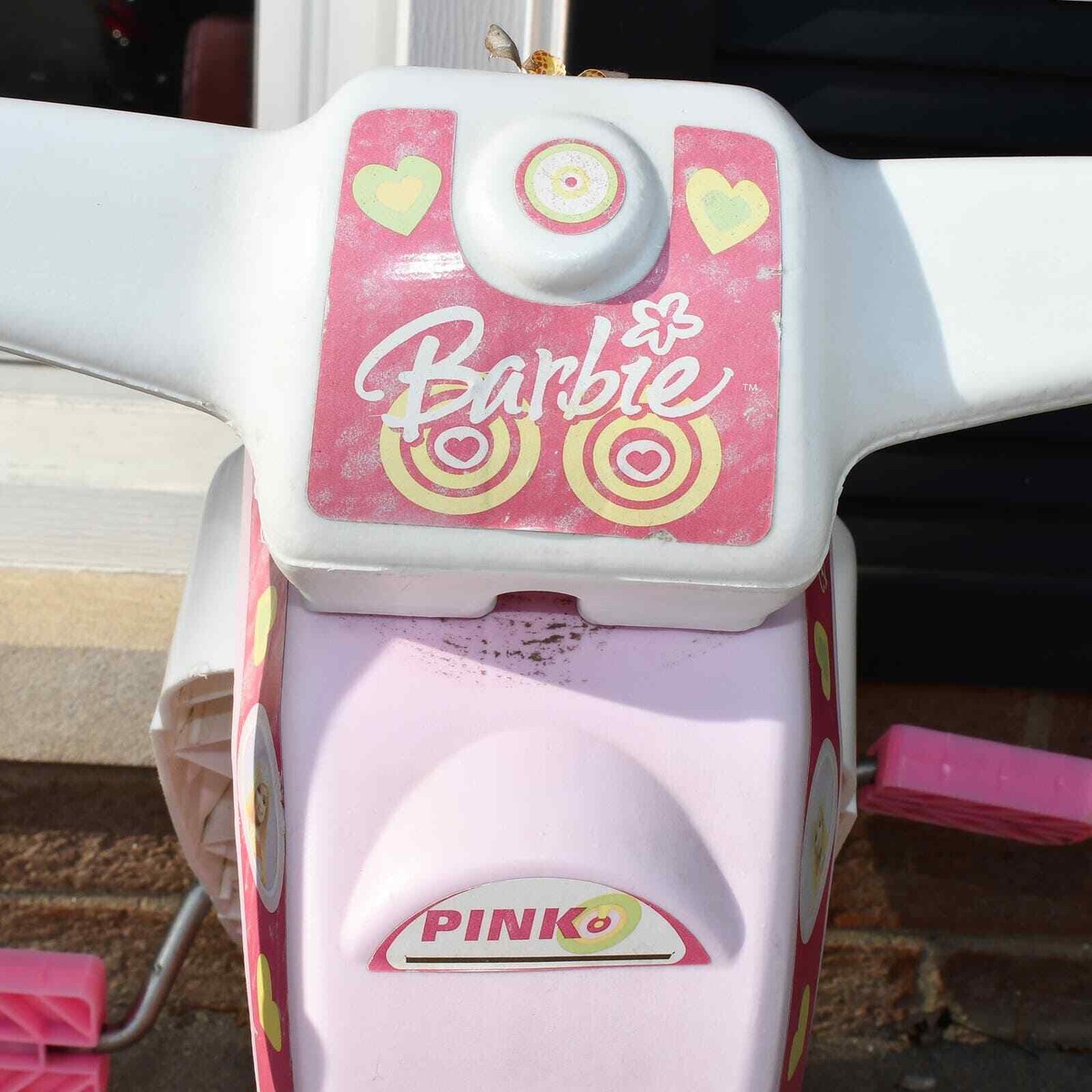 Vintage Looking Barbie Pink Big Wheel Tricycle Vintage Toys 0324