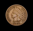 1892 Indian head cent XF