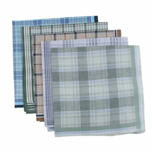 100% Cotton Handkerchief Handkerchiefs for Men
