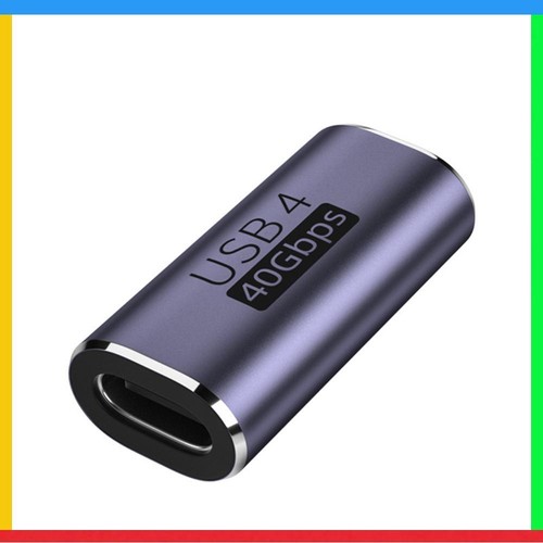 USB-C-zu-Typ-C-Adapter 8K120HZ USB4.0 40Gbit/s PD100W (Buchse zu Buchse gerade)