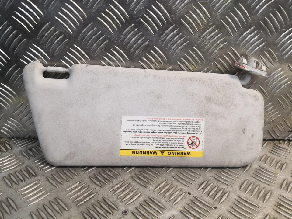 MERCEDES-BENZ W169 A 200 Linke Seite Sonnenblende 1698100110 Foto 3 de 4