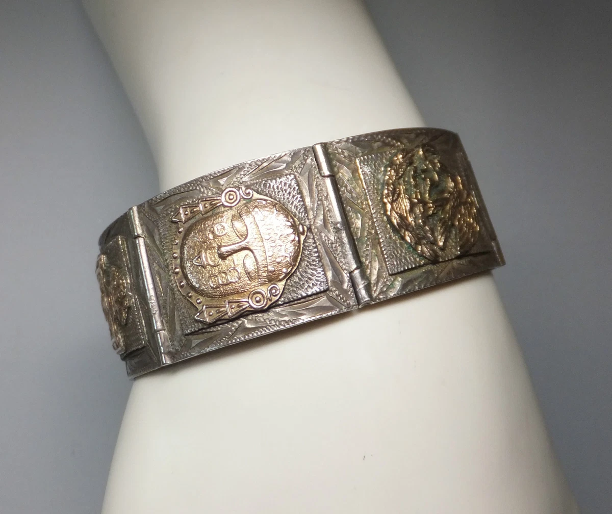 Vieux Bracelet Ancien - Bijou Fantaisie Rétro (occasion, Sans Marque)