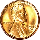 1939-S 1C Lincoln Wheat Cent Gem UNC RD K19382
