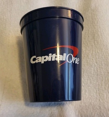  Capital ONE Promo Souvenir Cup *Pre-Owned With Wear Scratches*