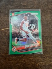 2025 Panini Prizm WNBA Saniya Rivers Connecticut Sun RC Green 