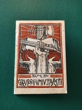 Ventennio Tessera PNF Gruppi Universitari Fascisti GUF A. VI Matera 