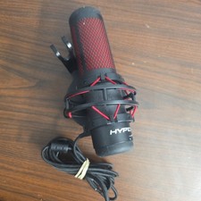 Hyper X Quadcast USB Condenser Gaming Microphone Black Used - A