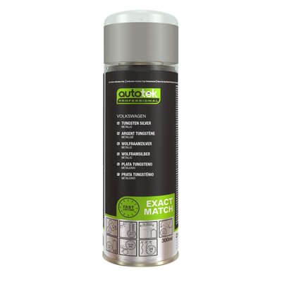 Autotek Volkswagen Wolfram Silber schnelltrocknender Aerosol-Sprühlack 300 ml