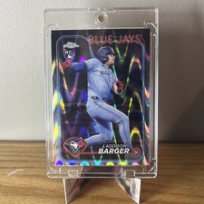 2024 Topps Chrome Update Series Addison Barger #USC159 Ray Wave Refractor (RC)