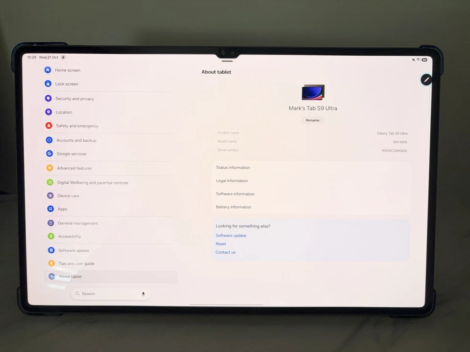 Samsung Galaxy Tab S9 Ultra · 256GB · Wi-Fi, photo 3 of 5