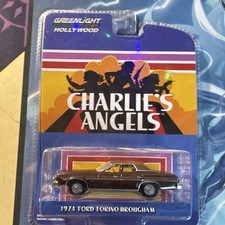 GreenLight Hollywood Charlie's Angels 1974 Ford Torino Brougham 1:64 Diecast