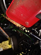 Vintage Peugeot mountain bike made in France v rare restomod frameset black 80s