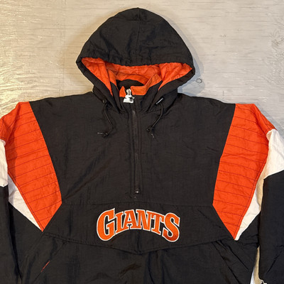 Vintage 90s Starter MLB San Francisco Giants Pullover 1/2