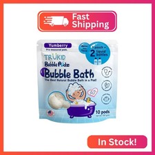 TruKid Bubble Podz Bubble Bath for Kids, Toddlers, Babies, Tear Free Gentle