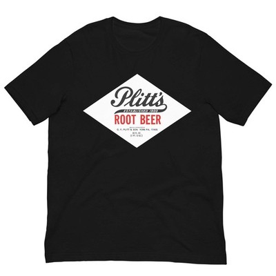 Retro Plitt's Root Beer T Shirt Vintage Graphic Tee For Men Women