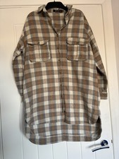 Missguided, Lumberjack Style, Oversized, Jacket/Overcoat, Women’s Size 8