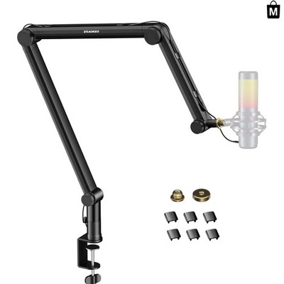 Professional Quality AK-49 Mic Suspension Arm for Clear Sound & Easy Adjustment