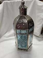 Hanging Moroccan Candle Candle Lamp Lantern For Home Decor 13"