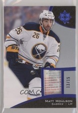 2015-16 Ultimate Collection Platinum Blue Material 13/15 Matt Moulson #49 1t6