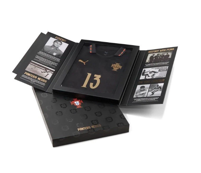 Maillot De Football Portugal Puma Eusébio Eusebio 1965 Édition Limitée Soccer - Photo 3/4