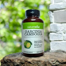 Naturewise Garcinia Cambogia with Pure Garcinia Cambogia Extract, 60% HCA
