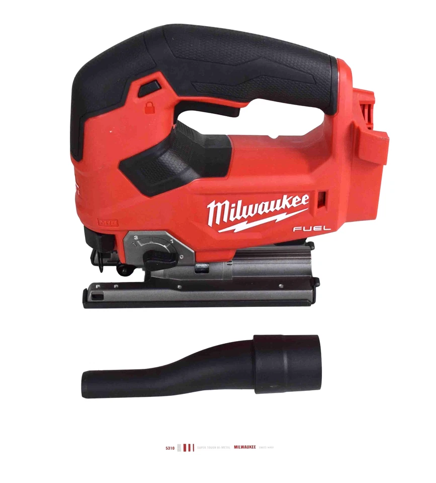 Milwaukee 2737-20 M18 18V FUEL Brushless Cordless D Handle Jig Saw Tool-Only - Image 2 of 4