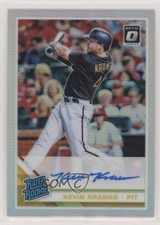 2019 Donruss Optic Rated Rookie Signatures Holo Prizm Kevin Kramer Auto 0w8