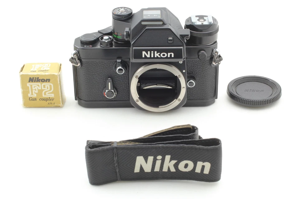 [Near MINT w/ AS-1] ] Nikon F2 Photomic A Black DP-2 SLR Film Camera Body JAPAN - Image 3 of 4