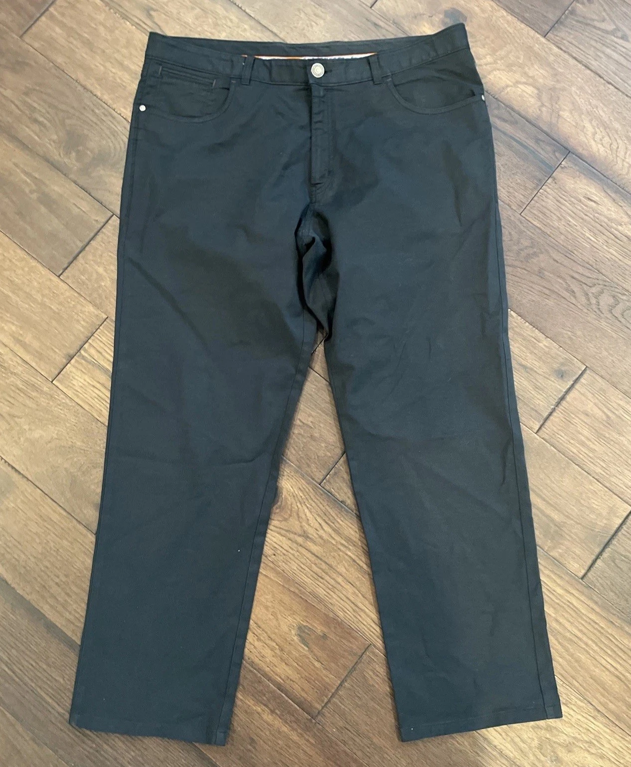 Tommy Bahama Pants Mens 38X32 IslandZone Performance 5-Pocket Black