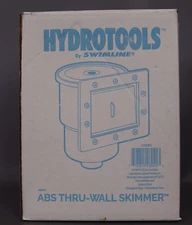 Swimline HYDROTOOLS Standard ABS Thru-Wall Skimmer Kit, White - Includes Return