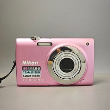 Nikon Coolpix S2500 12MP Digital Camera 4x Optical Zoom 100 WORK PINK