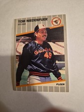 TOM NIEDENFUER 1989 FLEER #613 FREE SHIPPING