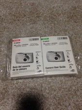 CANON POWER SHOT SD500 DIGITAL ELPH CAMERA USER GUIDE / SOFTWARE STARTER NEW