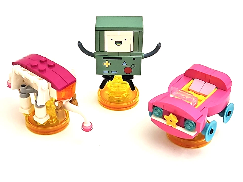 Lego Dimensions Adventure Time Fun Pack Lot - Jake Finn Lumpy Space Princess LSP - Image 4 of 4