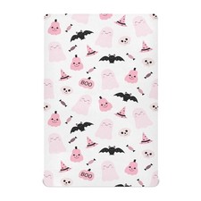 Crib Sheets for Boys and Girls - Halloween Pink Ghosts Pumpkin Design, Toddle...