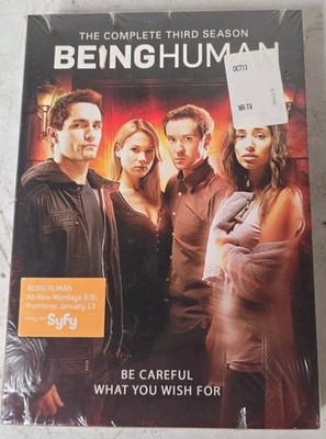 Being Human: The Complete Third Season 3 DVD - With Slipcover / BRAND NEW