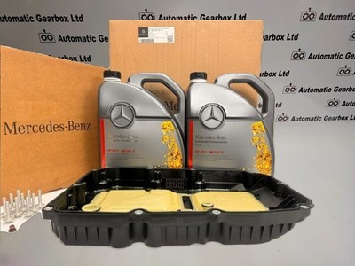 GENUINE MERCEDES 9 SPEED 9G TRONIC AUTOMATIC GEARBOX OIL 10L HYBRID SUMP PAN KIT