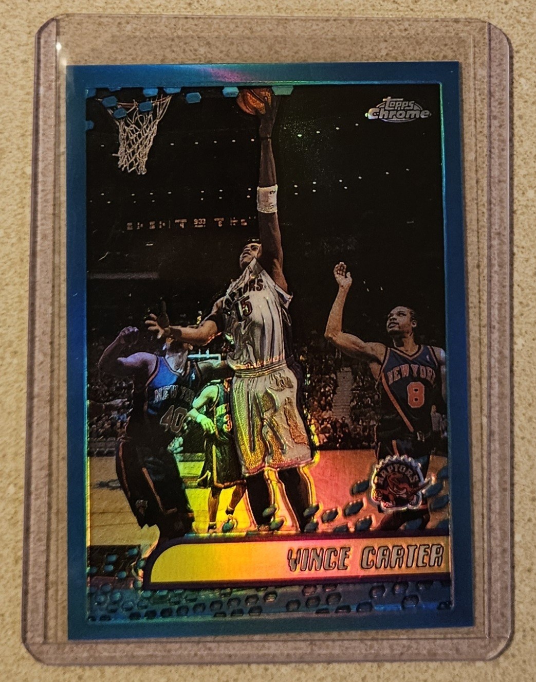 Vince Carter 2001-02 Topps Chrome SP Refractor Parallel #10 - Raptors 🔥