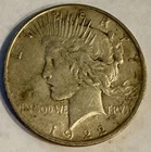 1922 Peace Silver Dollar – 90% Silver – U.S. Coin