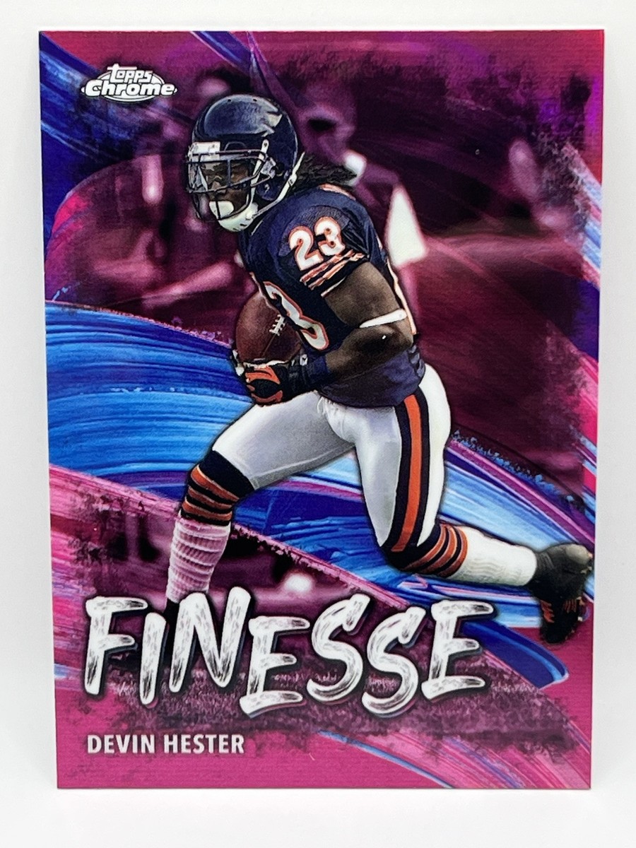 2024 Topps Chrome Devin Hester Pink Finesse #F-20 Bears | eBay