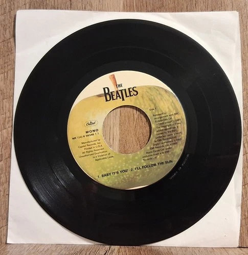 Beatles 7" Baby Its You I'll Follow The Sun Devil In Her Heart Boys VG+ WAX ONLY