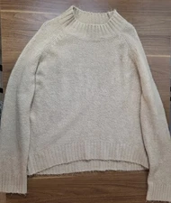 Vigoss Relaxed Fit Light Weight Tan Sweater