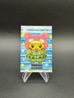 Poncho Pikachu Slowpoke Heart Holo Pokemon Card Database Merry Christmas Peru