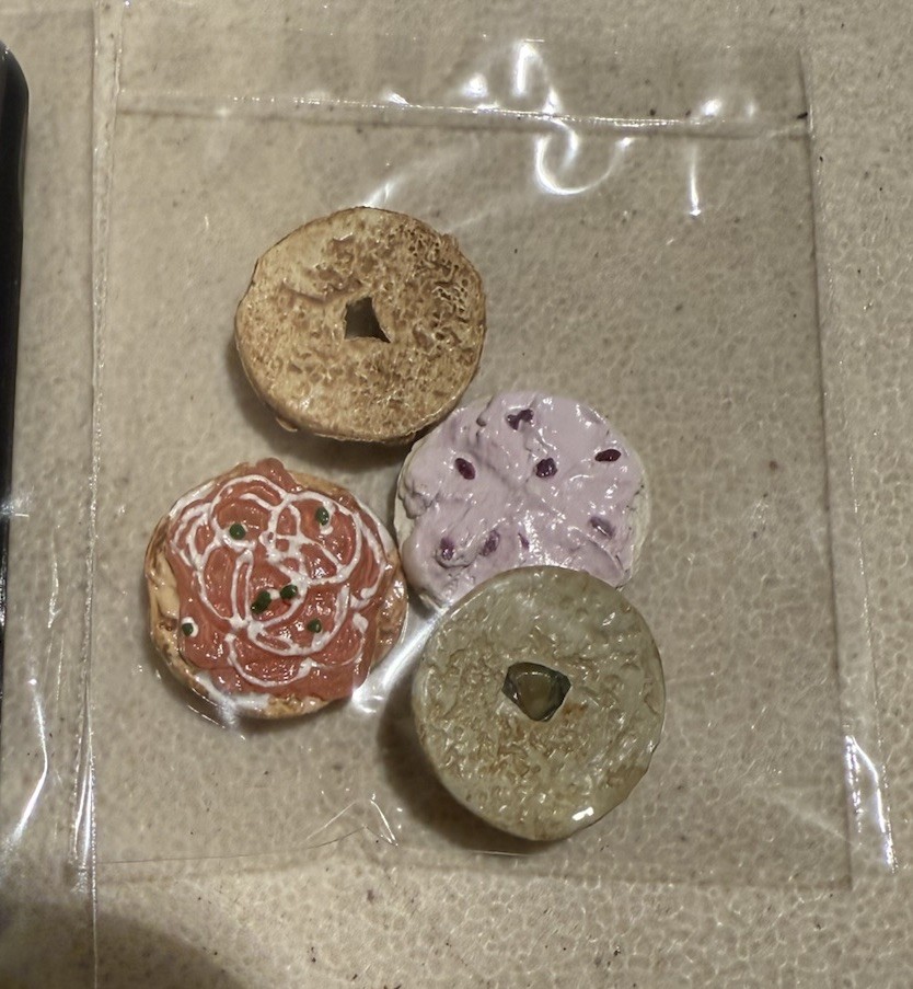 RE-MENT Dreamy American Life #4 Fashionable Cafe in New York 2004 dollhouse mini