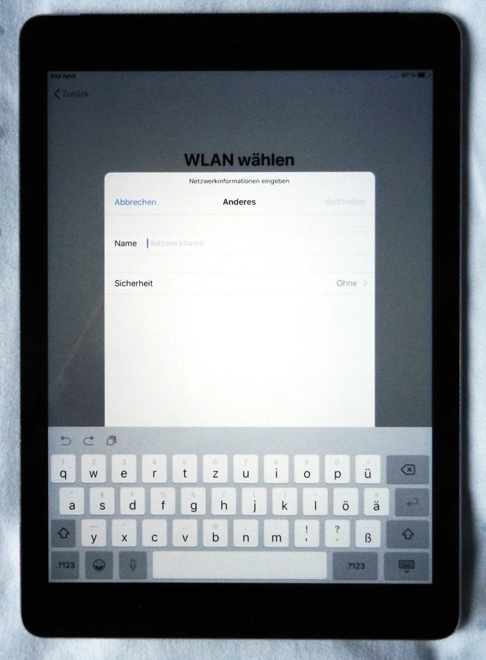 Apple iPad Air A1475, Wi-Fi, ohne SIM Karte, selten gebraucht sehr guter Zustand - Bild 2 von 4